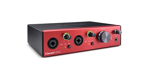 Focusrite Clarett para home studio
